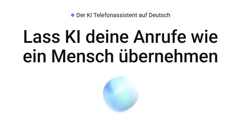 Jetzt die Telefon KI kostenlos testen