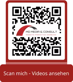 Qr-Code YouTube Video-Kanal MD Media & Consult