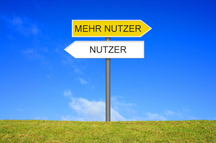 Mehr Nutzer, mehr Klicks, mehr Besucher